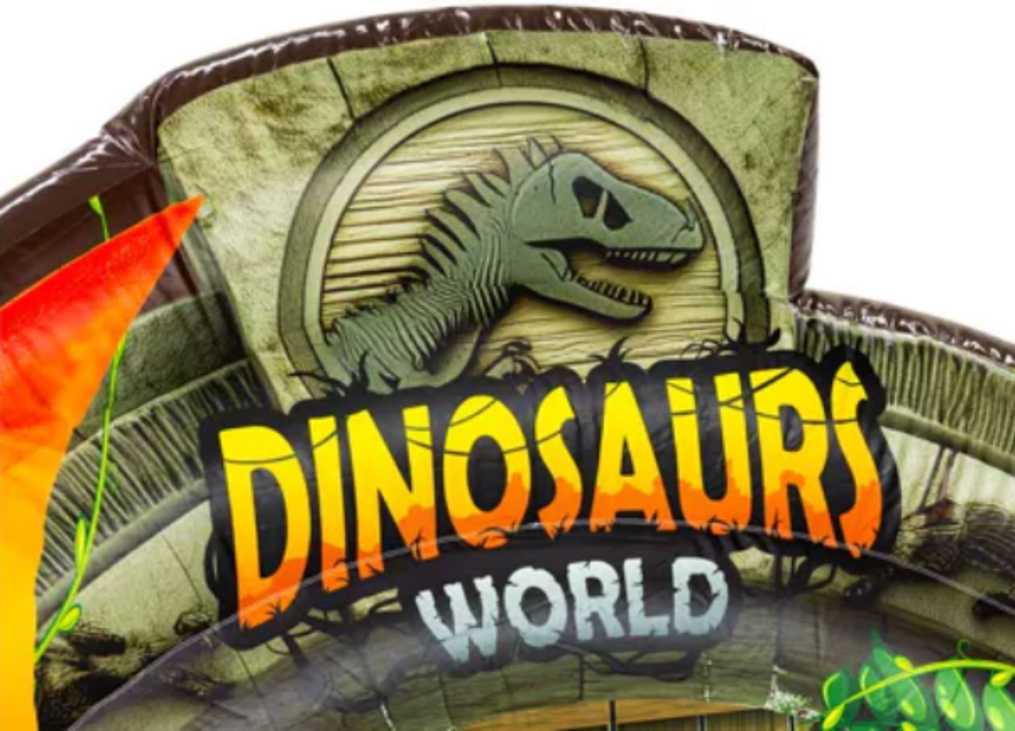 Feest en Spring springkussen huren Sneek Friesland Dinosaurs World